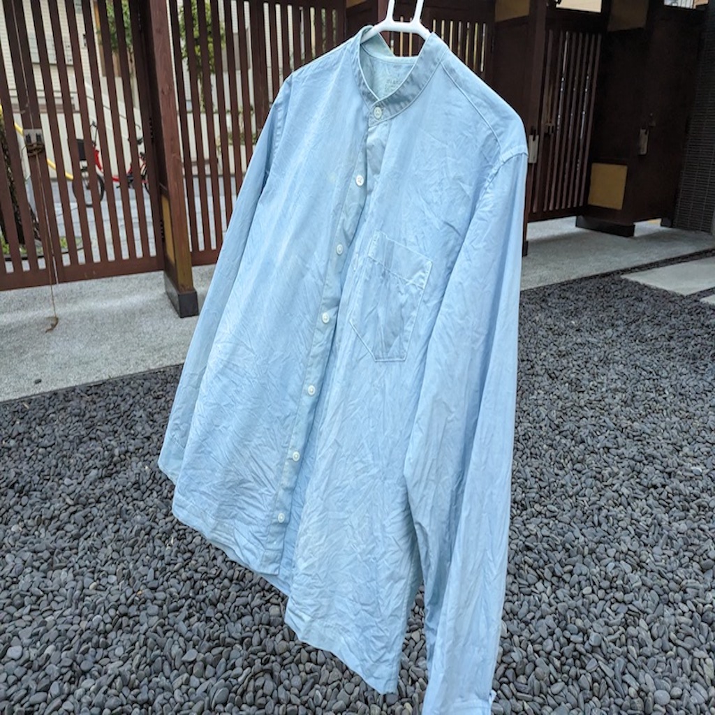 服を染め直して、育てていく。藍の染め替えワークショップ。