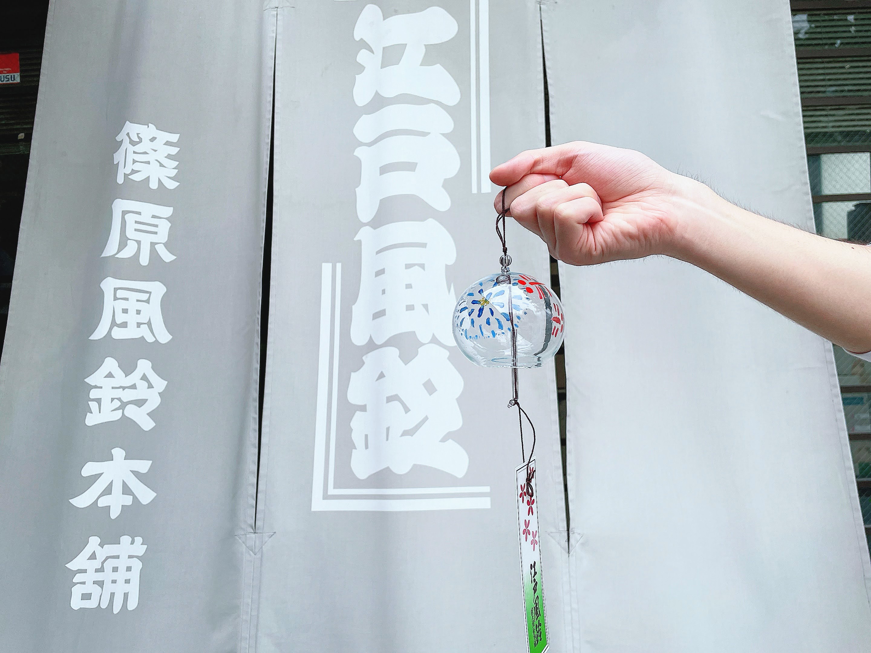 てならい堂夏の納涼。風鈴の絵付け体験2025