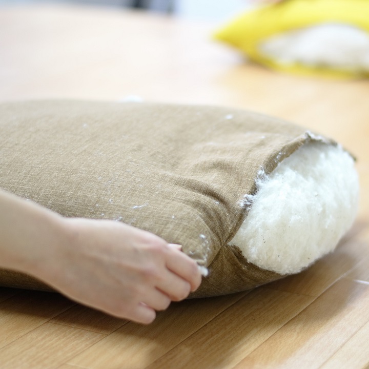 京都の座布団屋さんで、マイ座布団綿入れ体験。《2026年春の会》