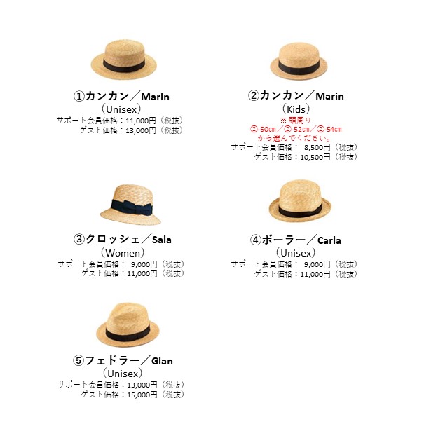 老舗帽子店の職人と一緒につくる 自分好みの麦わらぼうし にっぽん てならい堂 老舗帽子店の職人と一緒につくる 自分好みの麦わらぼうし にっぽん てならい堂