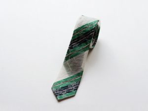 オーガンジーシルクネクタイ