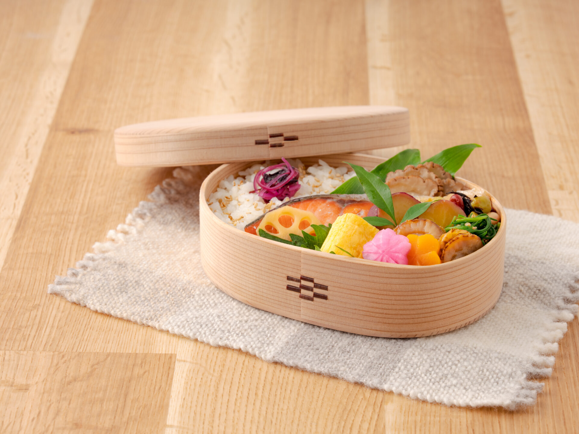 値下げします。曲げわっぱ　弁当　秋田大館 大館曲げわっぱ 弁当箱 | 秋田杉 | ひな | 大館工芸社