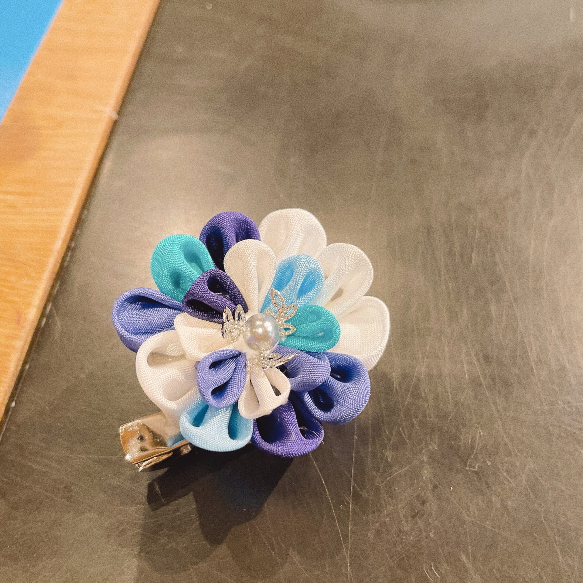 てならい後記】初めての『つまみ細工』。絹の花を咲かせるワーク