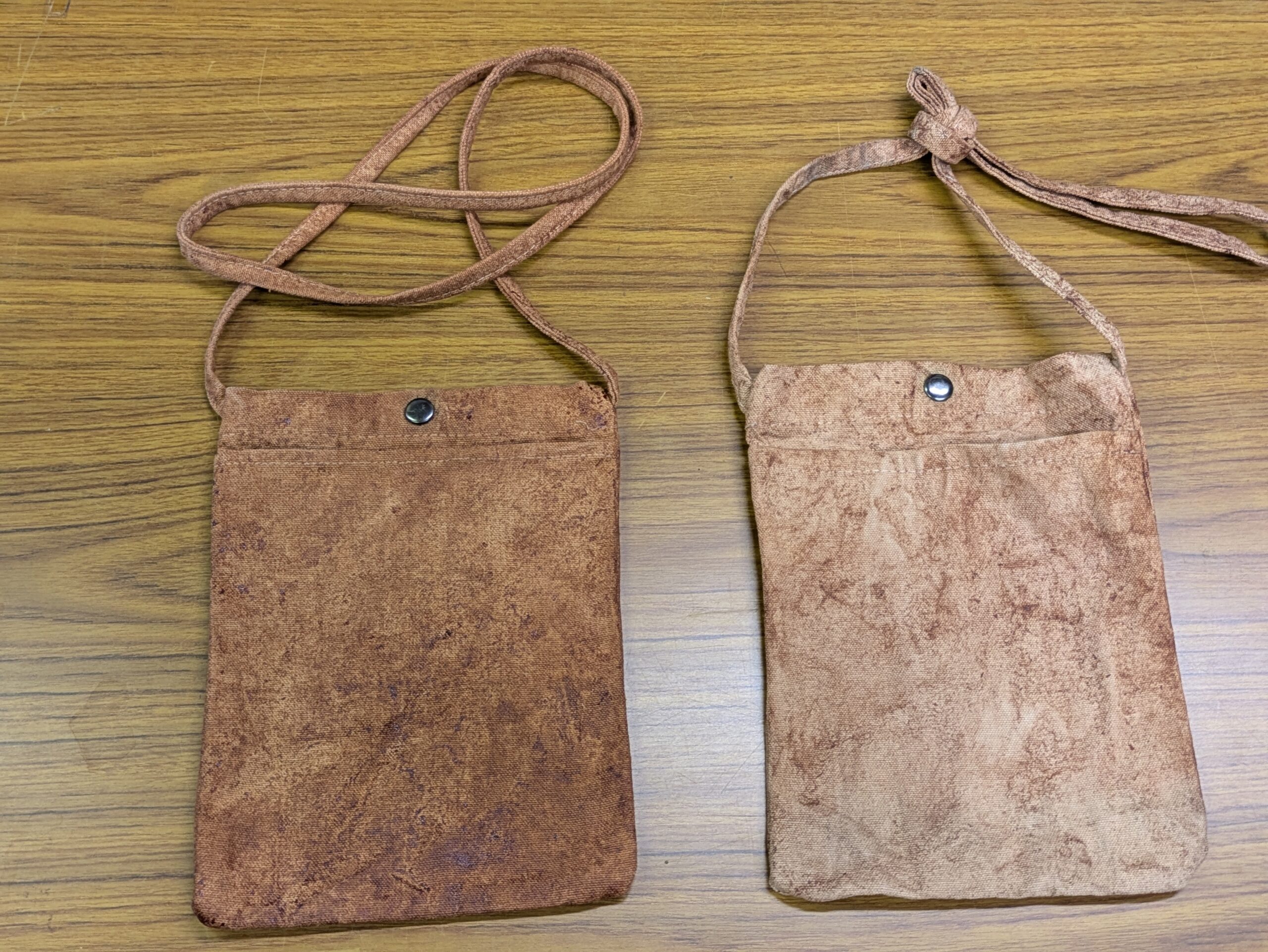 てならい後記】 染料づくりから学ぶ2日間の柿講習。 柿渋染めワーク